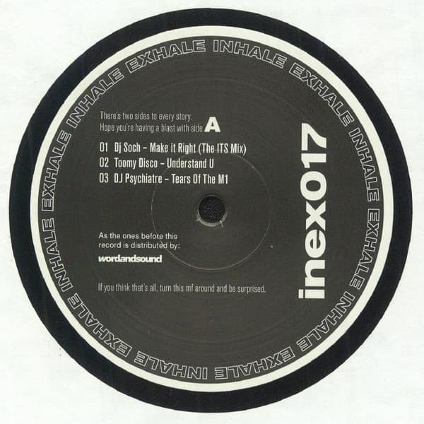 Various – inex017 (Vinyl, 2024) – Cover